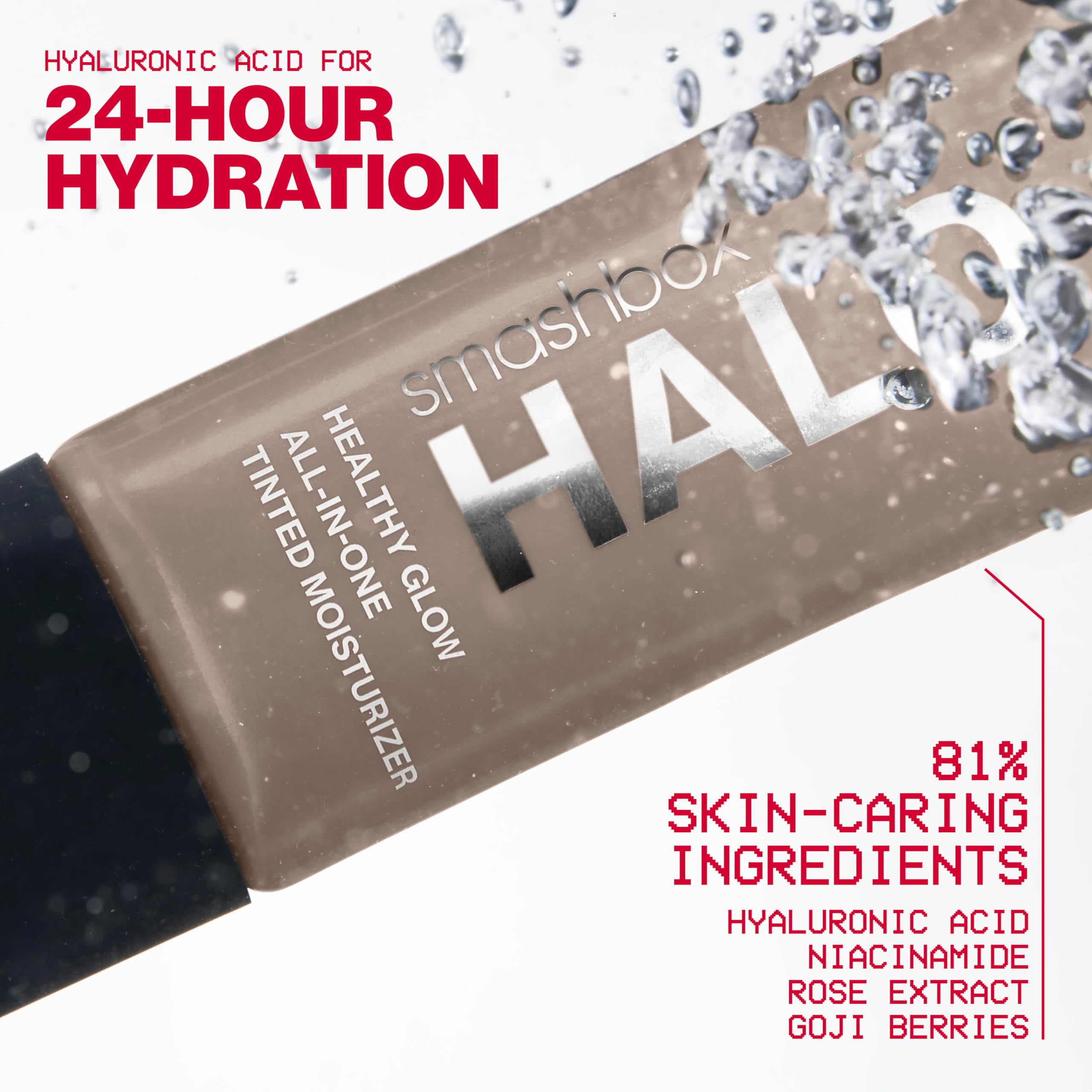 Foto 4 pulgar | Crema Hidratante Smashbox Halo Healthy Glow Spf 25 12 Ml Bronceado - Venta Internacional.