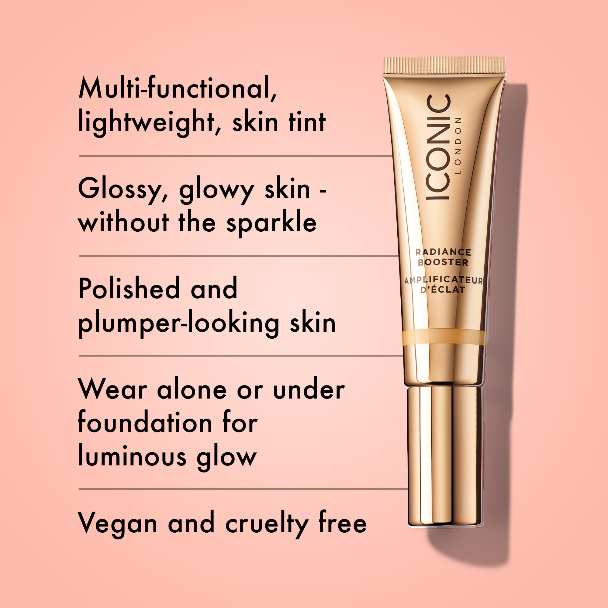 Foto 3 pulgar | Tinte Líquido Para Piel Radiance Booster Iconic London, 30 Ml, Arena - Venta Internacional.