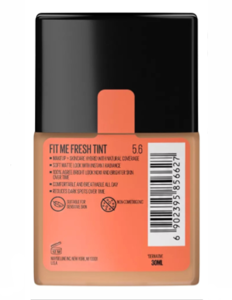 Foto 4 pulgar | Base De Maquillaje Líquida Maybelline Fit Me Fps 50 Tono Beige 5.6 + Termo Güish Gratis