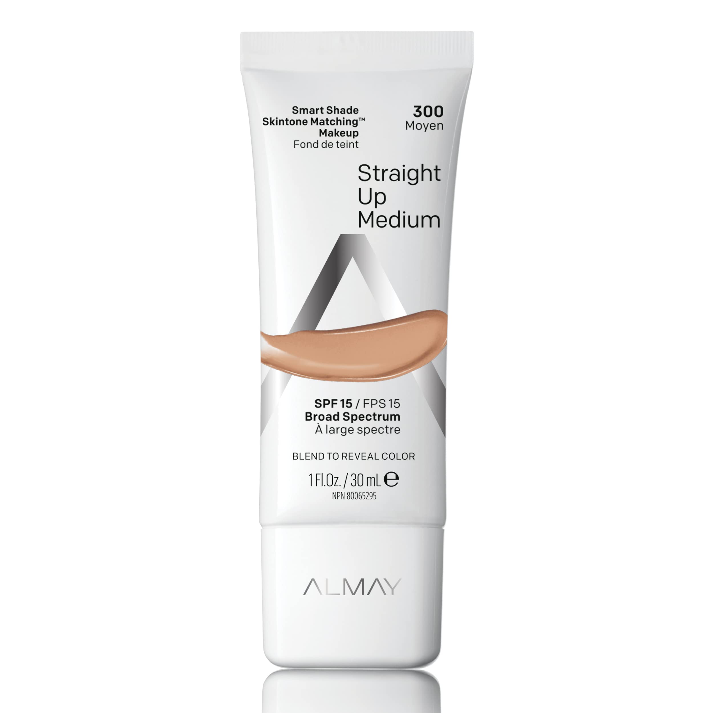 Base Almay Skintone Matching 300 Straight Up Medium, 30 Ml - Venta Internacional.
