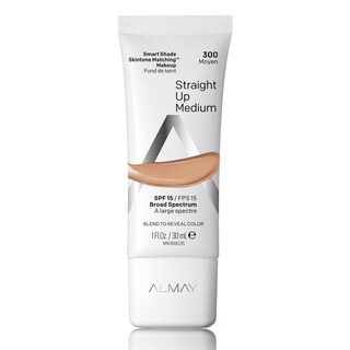 Foto 1 | Base Almay Skintone Matching 300 Straight Up Medium, 30 Ml - Venta Internacional.
