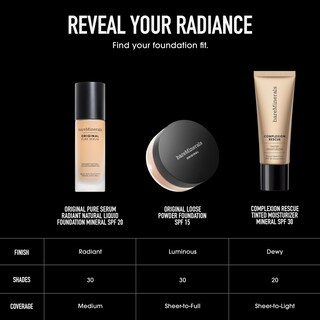 Foto 6 | Base Líquida Bareminerals Original Pure Serum Spf 20 - Venta Internacional.