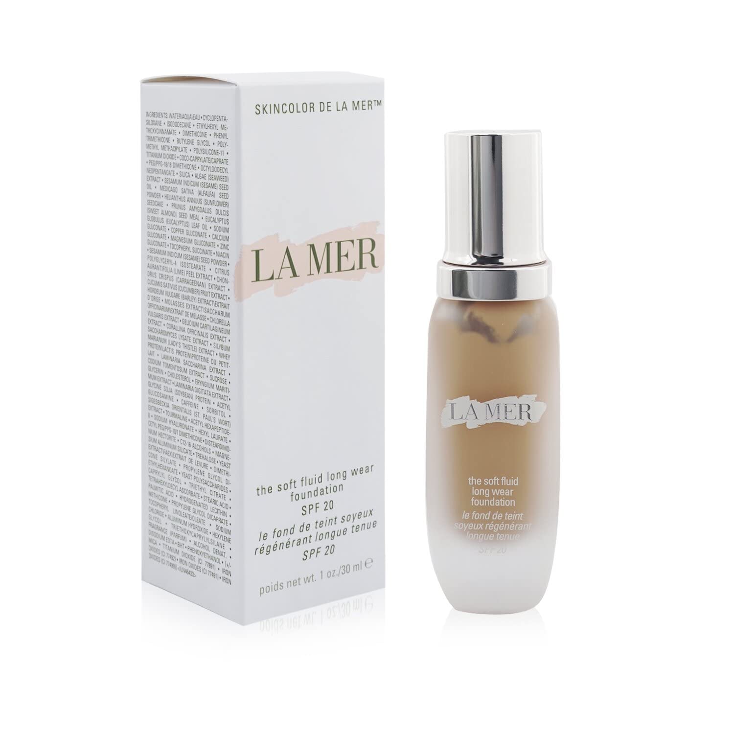Foto 3 pulgar | Base La Mer Soft Fluid Longwear Spf20 30 Ml #light Ochr - Venta Internacional.