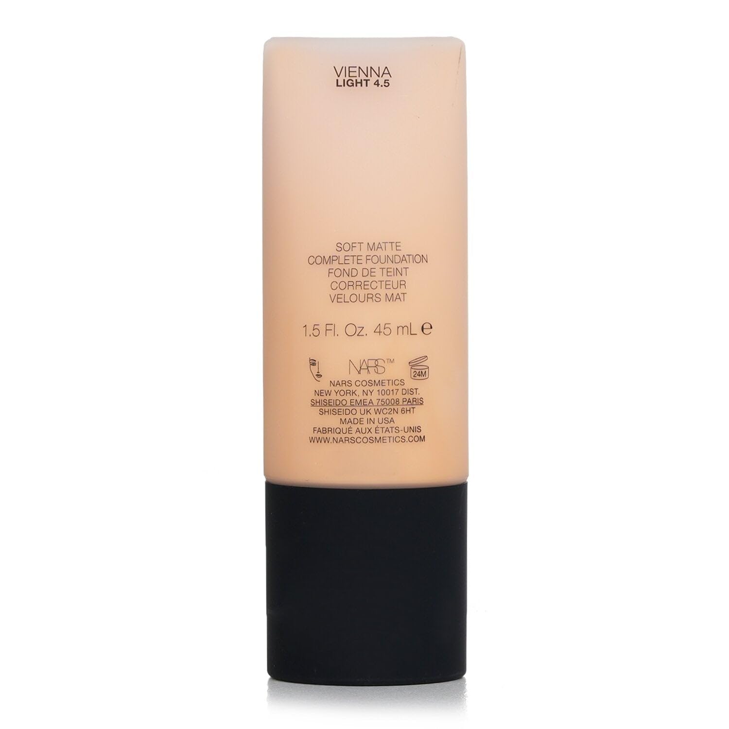 Foto 4 pulgar | Base Nars Soft Matte Complete Vienna, 45 Ml - Venta Internacional.