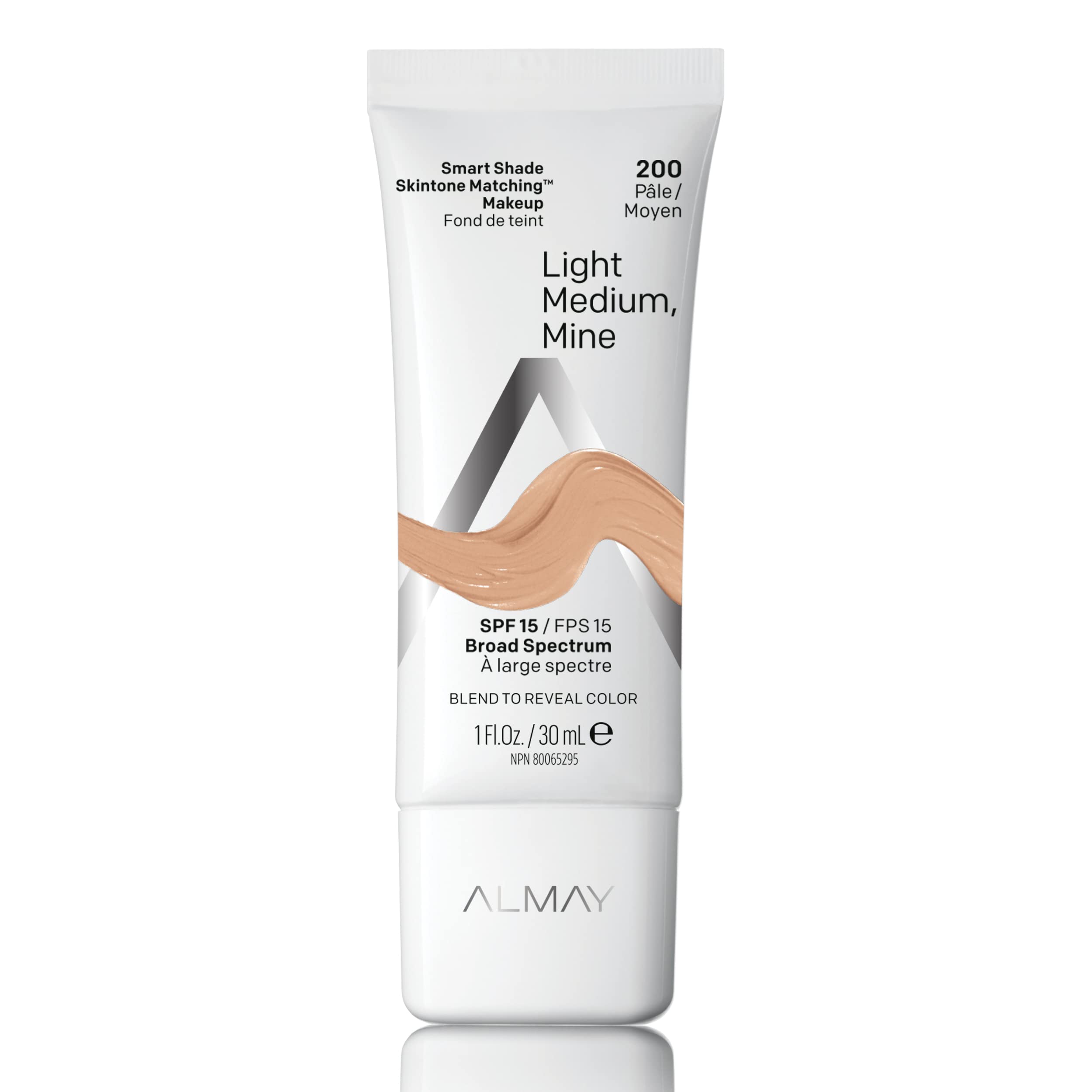 Base Almay Skintone Matching Smart Shade, Spf15, 30 Ml - Venta Internacional.