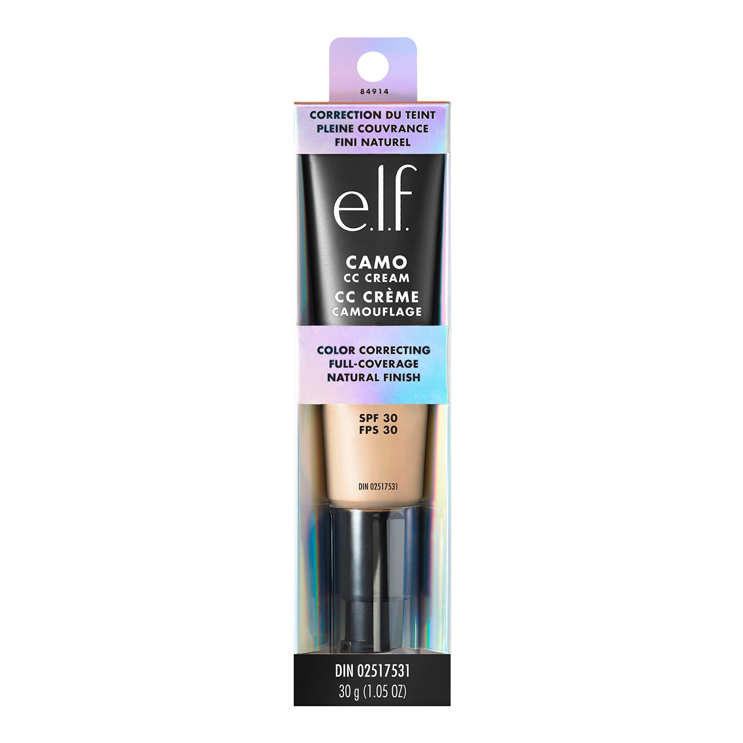 Foto 7 pulgar | Base Correctora De Color Cc Cream E.l.f. Camo, Spf30, 30 Ml - Venta Internacional.