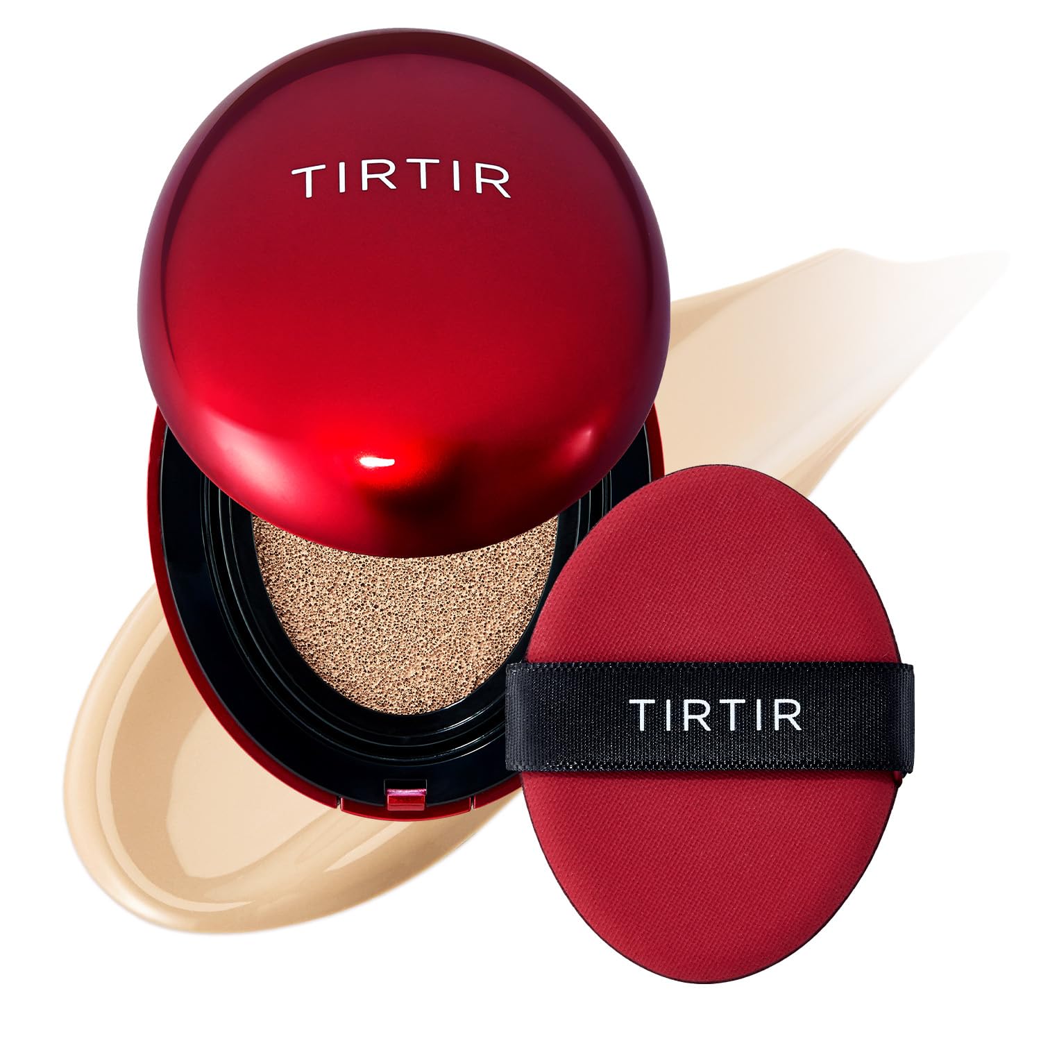 Foto 2 pulgar | Mascarilla Roja Tirtir De Cushion Foundation, 21 W, Color Marfil Natural, 18 Ml - Venta Internacional.