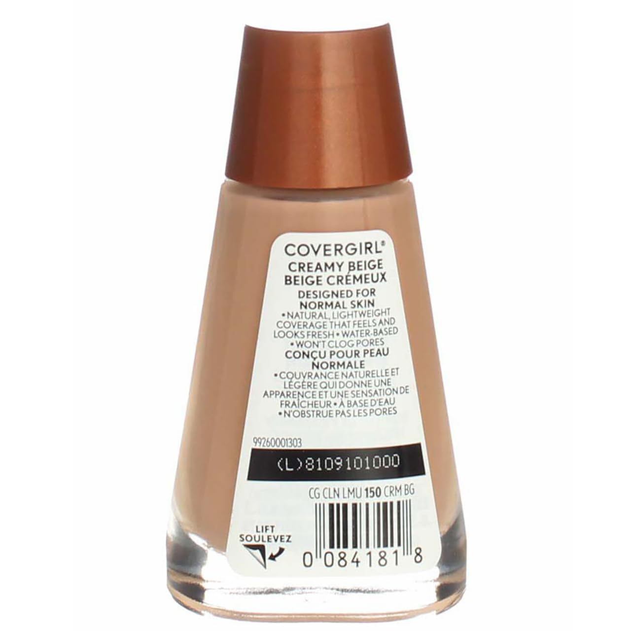 Foto 3 | Base De Maquillaje Covergirl Clean Normal Skin A Base De Agua, 30 Ml - Venta Internacional.