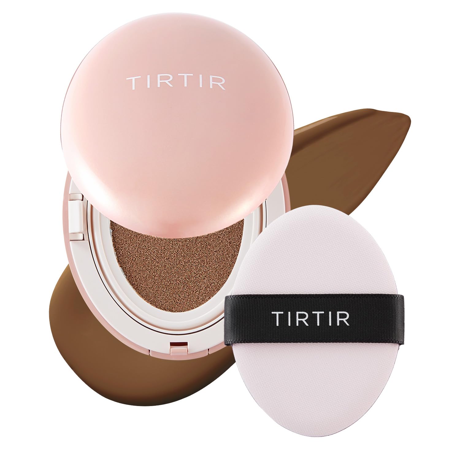 Foto 2 pulgar | Mascarilla Tirtir De Cushion Foundation, Para Todas Las Fundas, Rosa #43n, Color Cacao Oscuro - Venta Internacional.