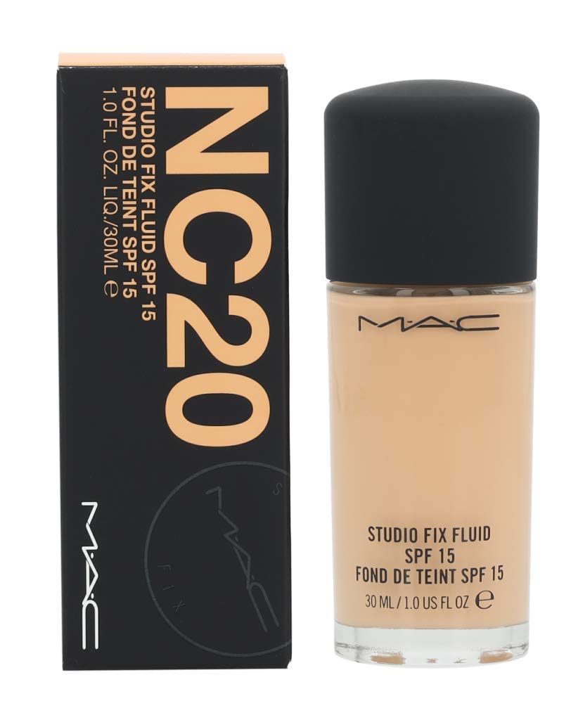 Foto 6 pulgar | Foundation Mac Studio Fix Fluid Spf 15 Nc20, Transparente - Venta Internacional.
