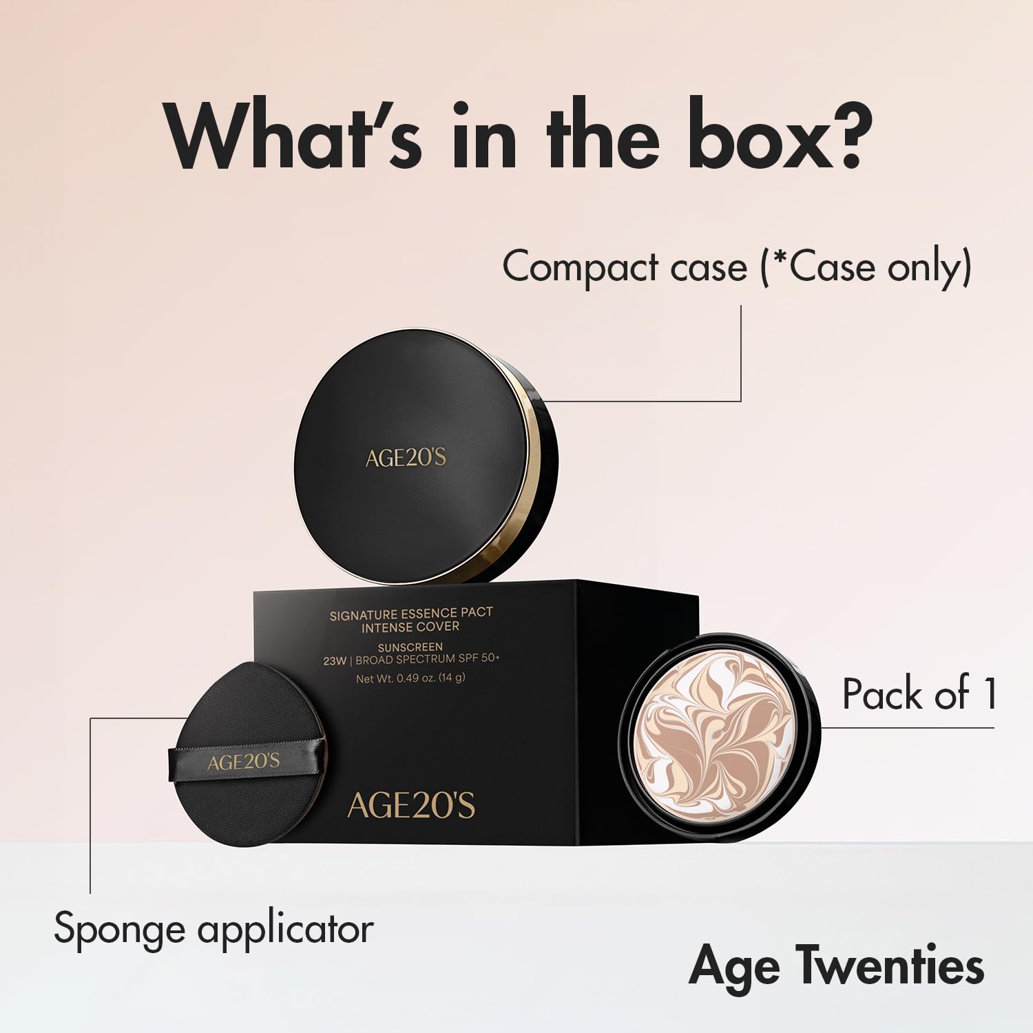 Foto 8 pulgar | Base De Maquillaje Signature Essence Pact De Age20, Spf 50+ - Venta Internacional.