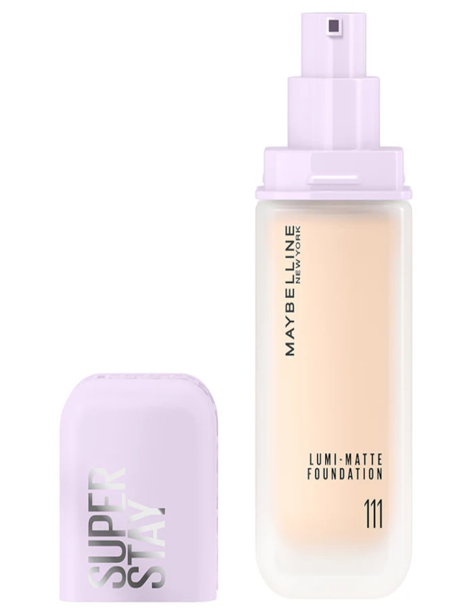 Foto 3 pulgar | Base De Maquillaje Líquida Maybelline Super Stay Lumi 111  + Termo De Agua De Regalo Güish