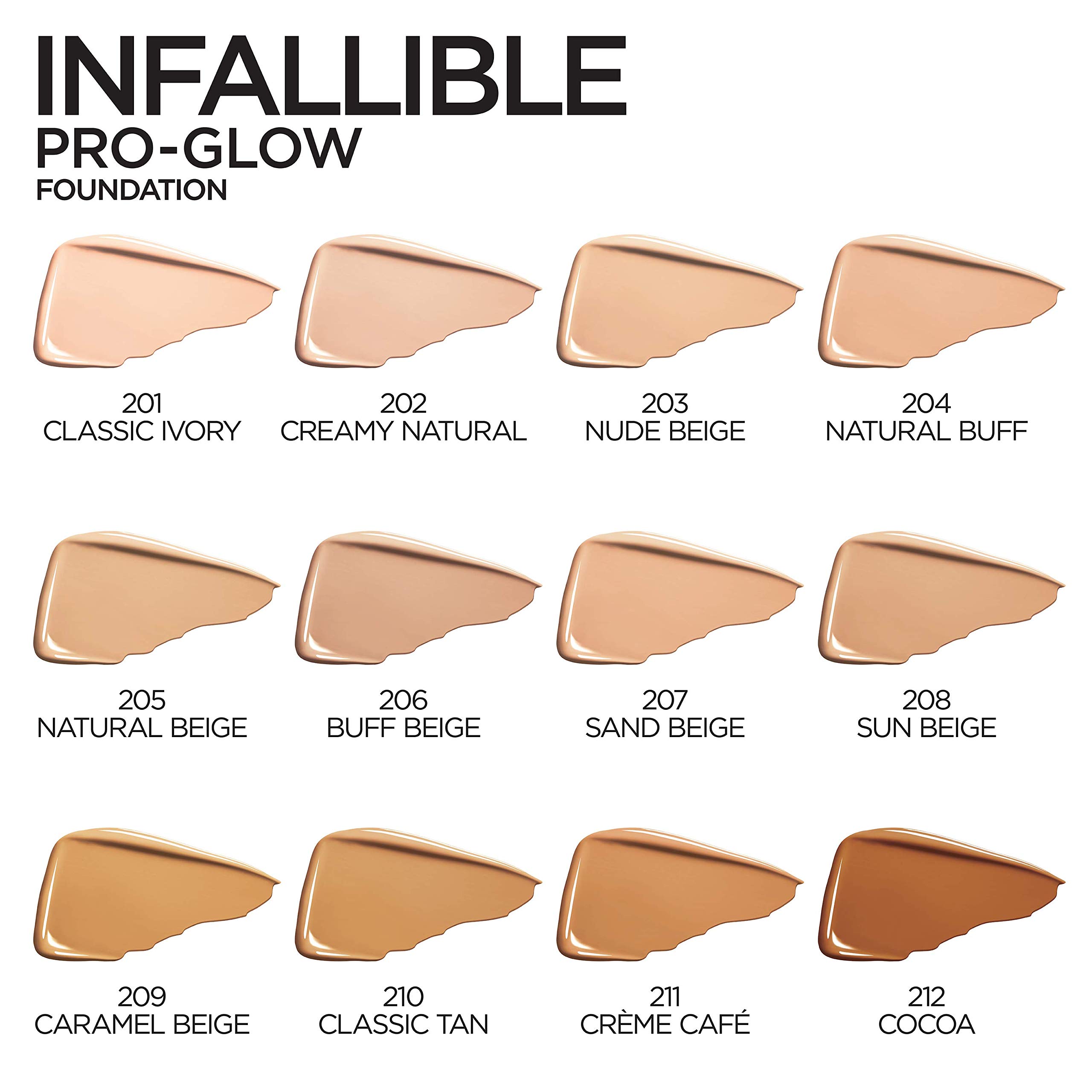 Foto 4 pulgar | Base De Maquillaje L'oréal Paris Infallible Pro-glow 24 Horas, Color Beige, 30 Ml - Venta Internacional.