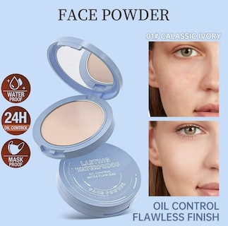 Foto 4 | Base Xtellar De Maquillaje Polvo Compacto Fijador Matte