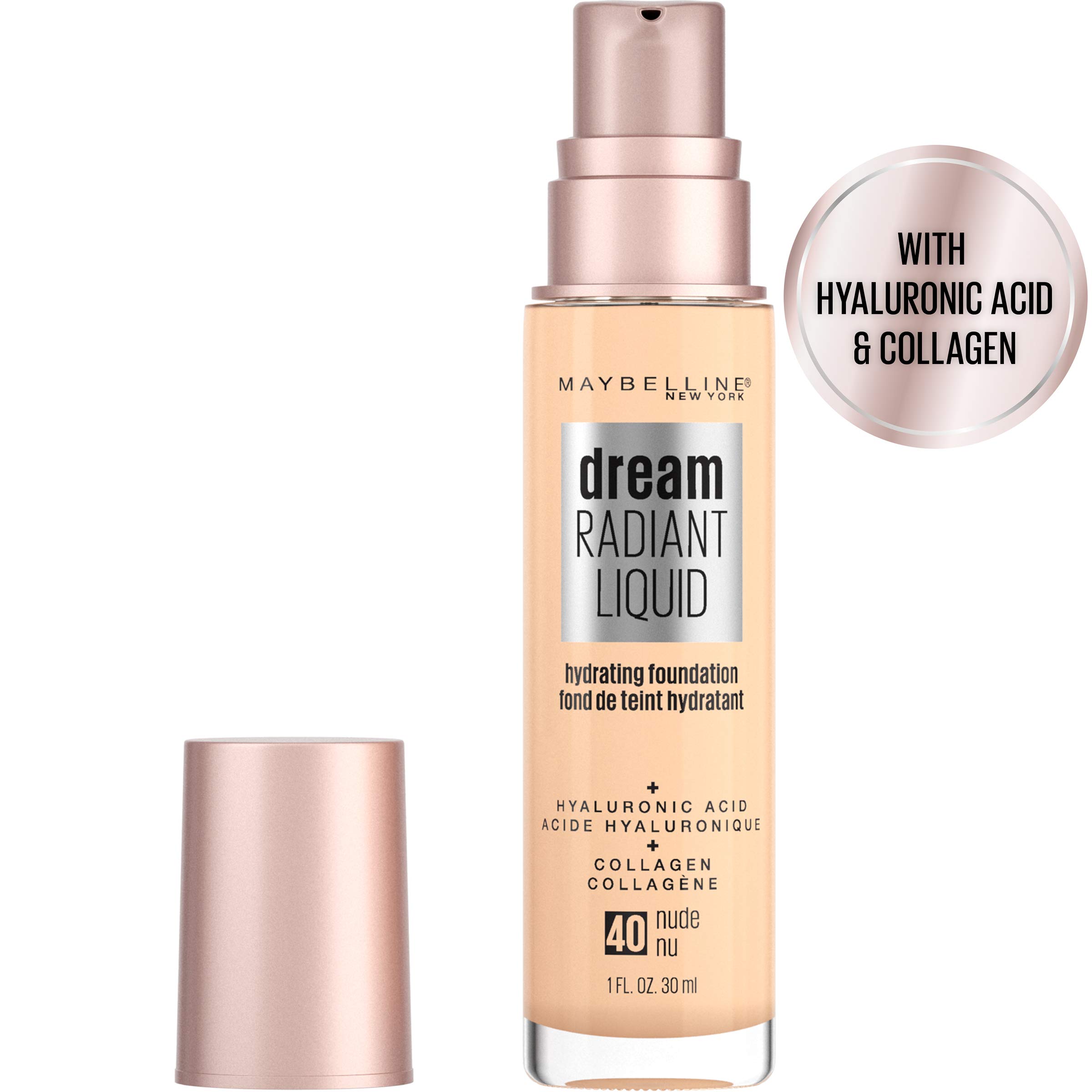 Foto 3 pulgar | Base De Maquillaje Líquida Maybelline Dream Radiant Nude 30 Ml - Venta Internacional.
