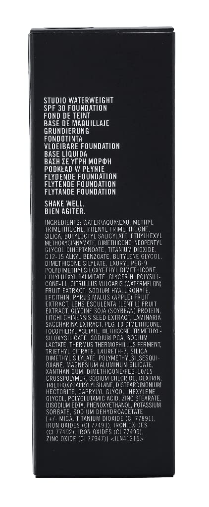 Foto 5 pulgar | Waterweight Foundation Mac Studio Waterweight Spf 30 Nc20 - Venta Internacional.