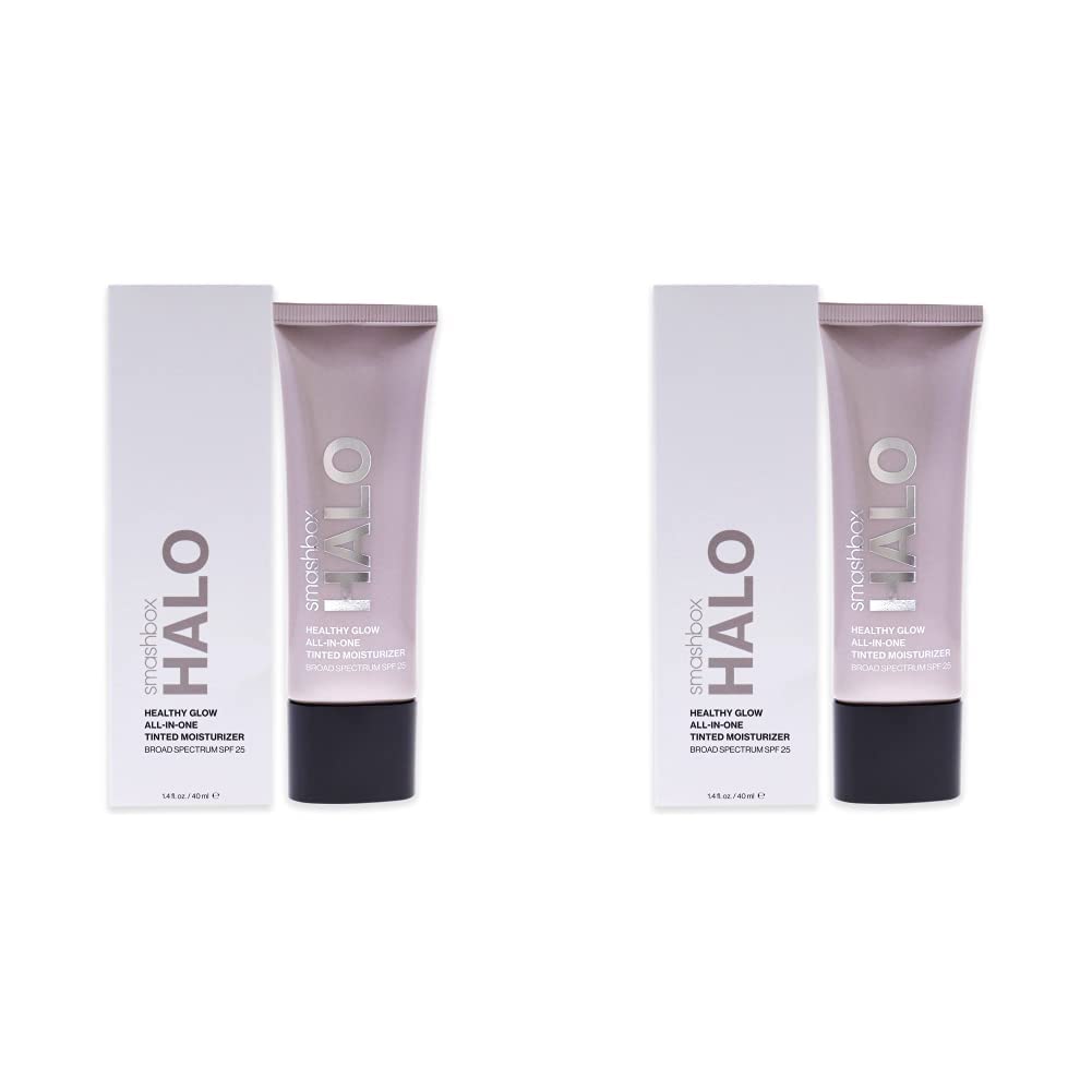 Foto 2 pulgar | Crema Hidratante Con Color Smashbox Halo Healthy Glow Spf 25 40 Ml X2 - Venta Internacional.