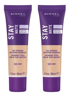 Foto 1 | Base De Maquillaje Líquida Rimmel Stay Matte Ivory, 30 Ml, 2 Unidades - Venta Internacional.