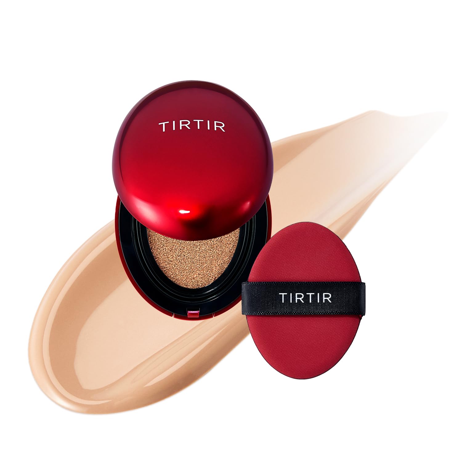 Mascarilla Tirtir De Cushion Foundation, Tamaño Pequeño, 4,5 Ml, Color Rojo, #24n - Venta Internacional.