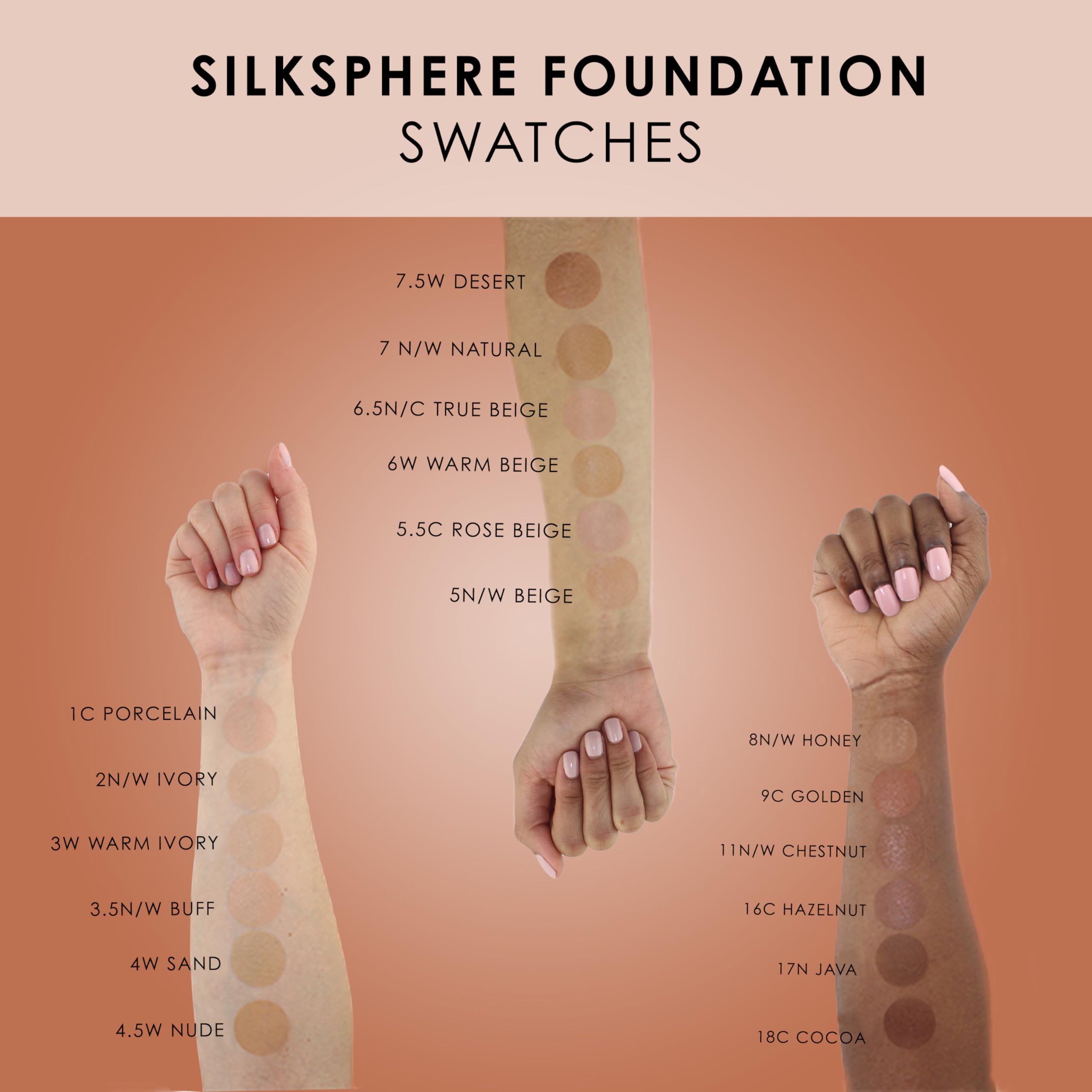 Foto 2 | Base De Maquillaje Para Aerógrafo Temptu Silksphere 4w Sand 7ml - Venta Internacional.