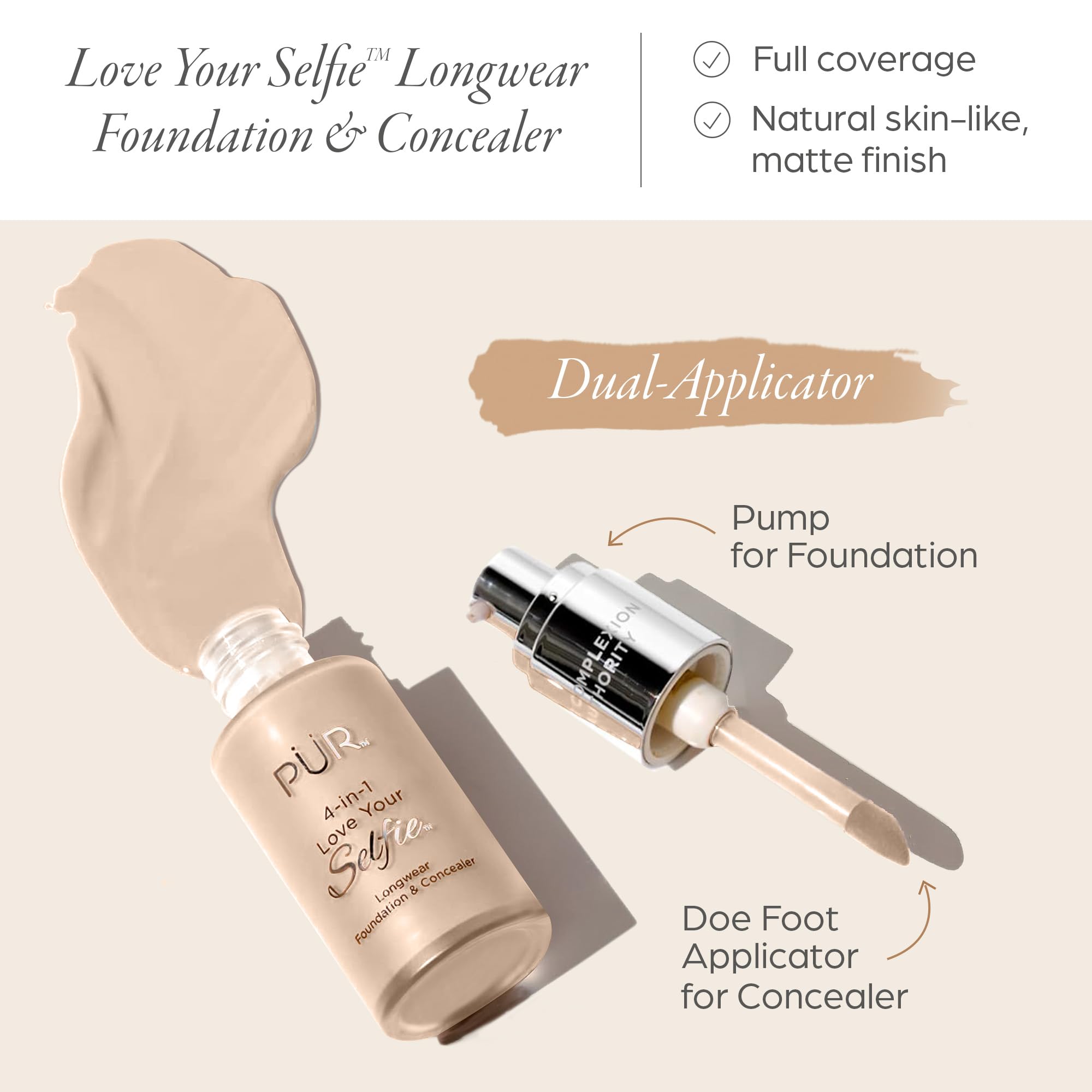 Foto 3 pulgar | Base De Maquillaje Y Corrector Pür Minerals 4 En 1 Love Your Selfie - Venta Internacional.