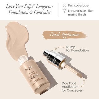 Foto 2 | Base De Maquillaje Y Corrector Pür Minerals 4 En 1 Love Your Selfie - Venta Internacional.