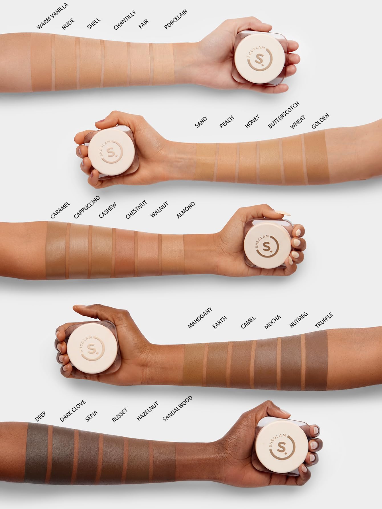 Foto 4 pulgar | Crema Hidratante Foundation Balm Sheglam De Cobertura Total - Venta Internacional.