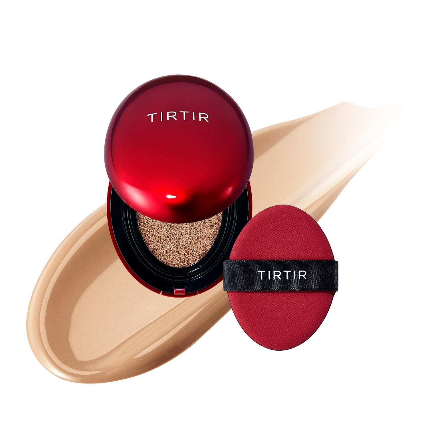 Mascarilla Tirtir De Cushion Foundation, Tamaño Pequeño, 4,5 Ml, Color Rojo, #33n - Venta Internacional.