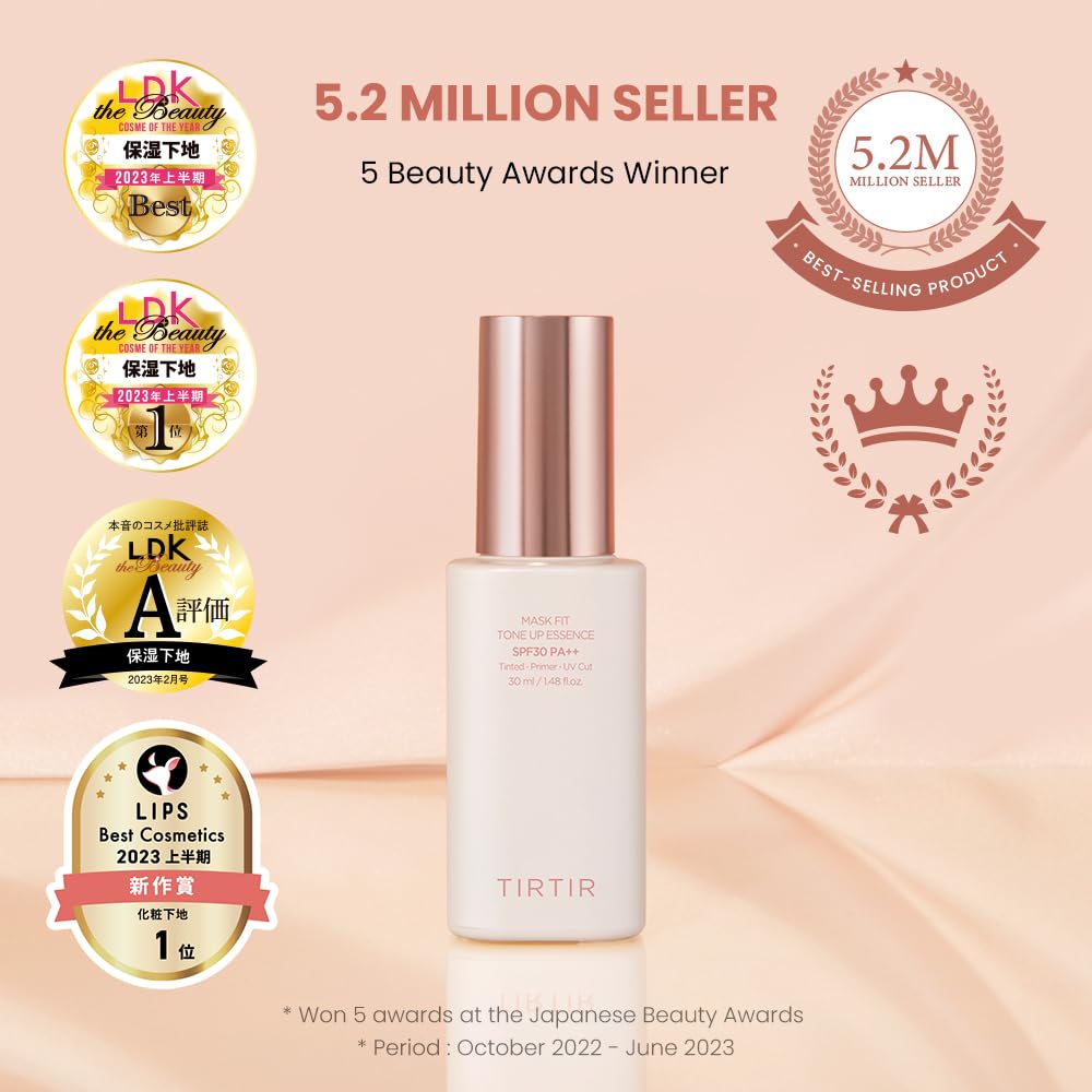 Foto 3 pulgar | Hidratante Con Color Tirtir Mask Fit Tone Up Essence 30 Ml Beige - Venta Internacional.