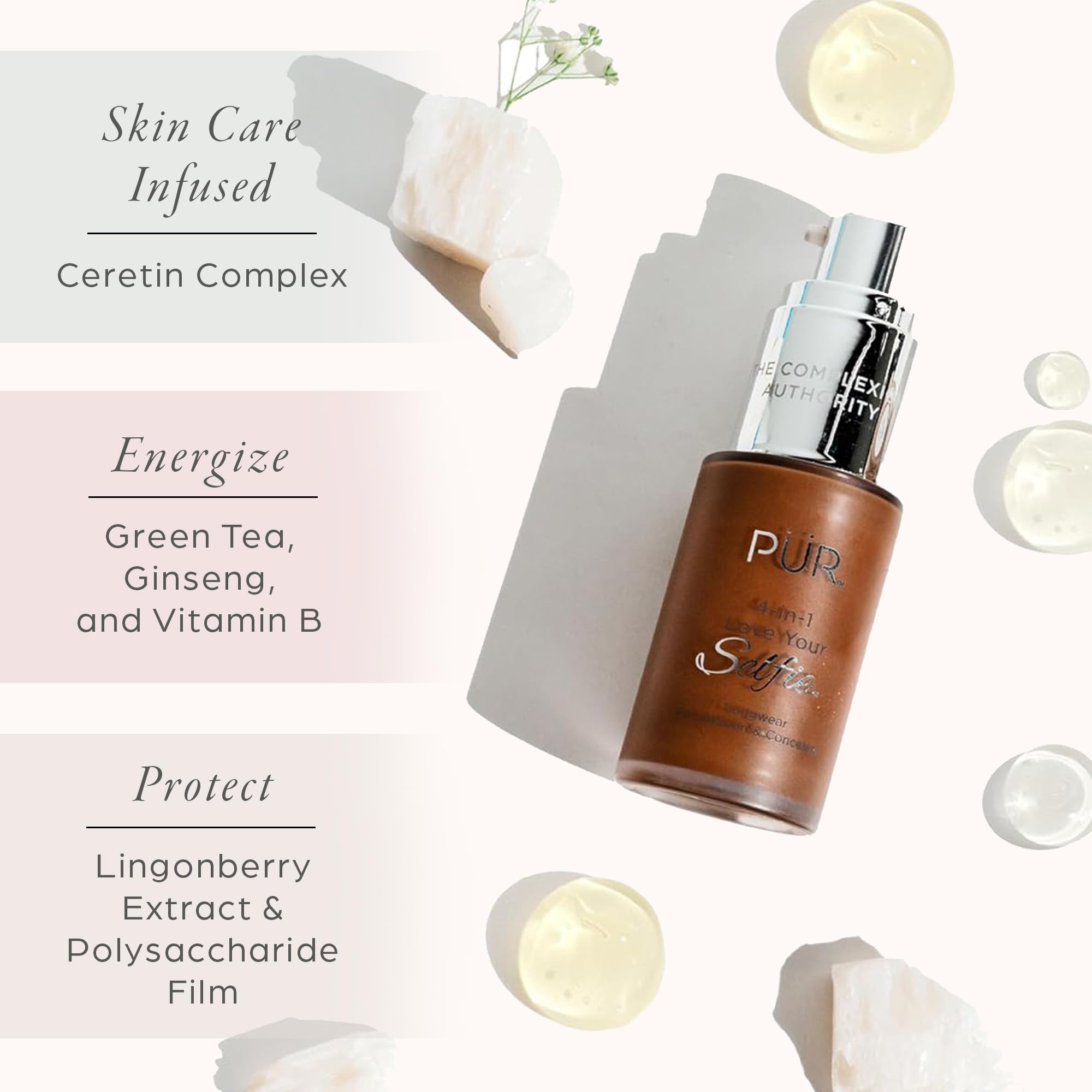 Foto 4 | Base Y Corrector Pür Minerals Love Your Selfie 4 En 1 - Venta Internacional.