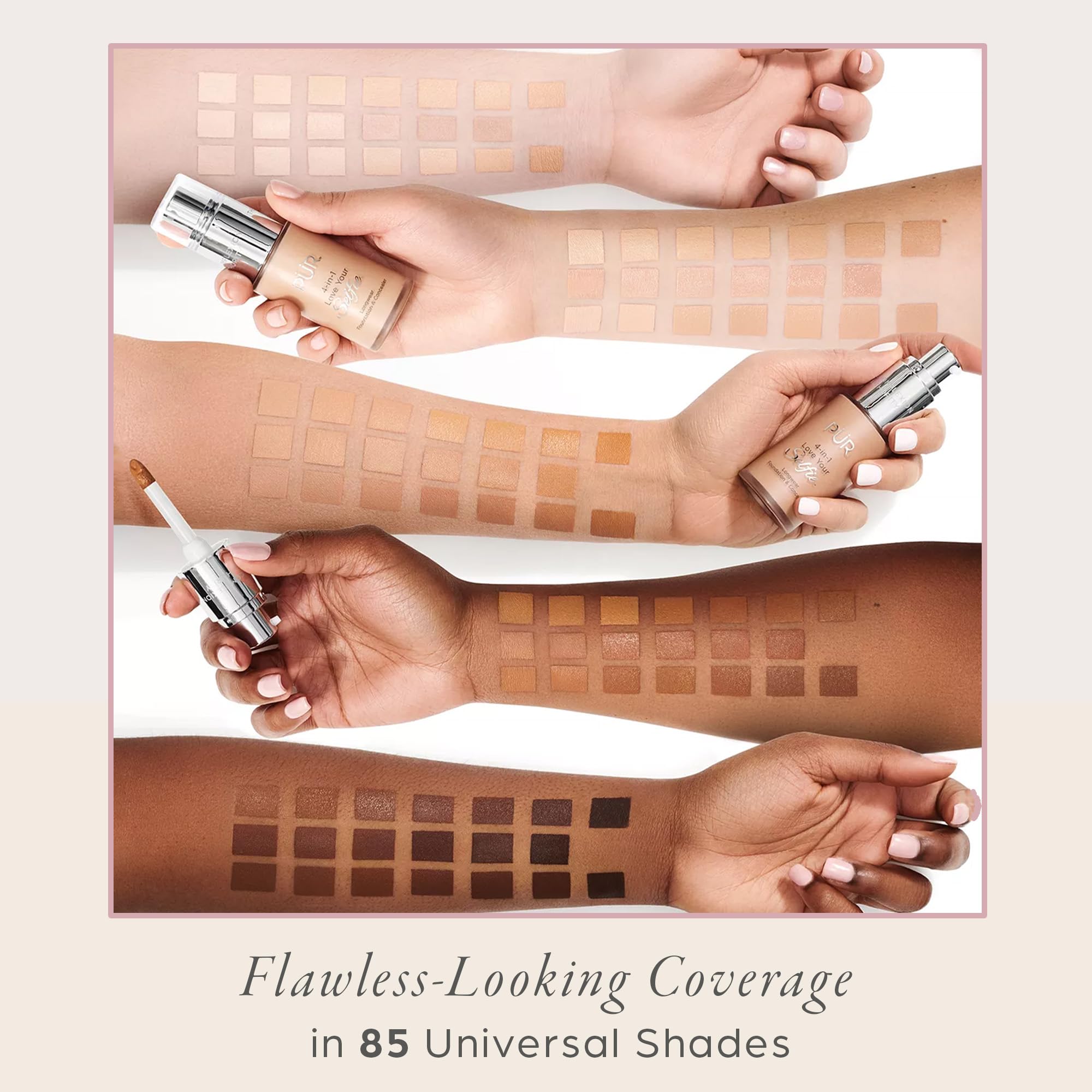 Foto 6 pulgar | Base Y Corrector Pür Minerals Love Your Selfie 4 En 1 - Venta Internacional.
