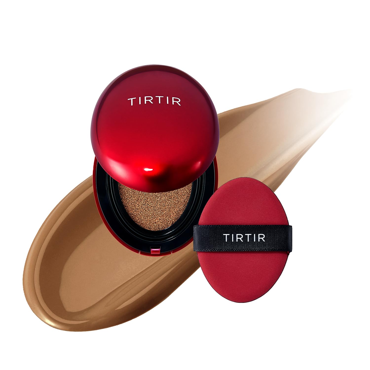 Mascarilla Tirtir De Cushion Foundation, Tamaño Pequeño, 4,5 Ml, Color Rojo, #43n - Venta Internacional.