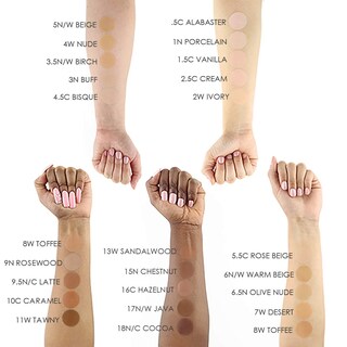Foto 2 | Base De Maquillaje Con Aerógrafo Temptu Perfect Canvas Hydra Lock Hazelnut - Venta Internacional.