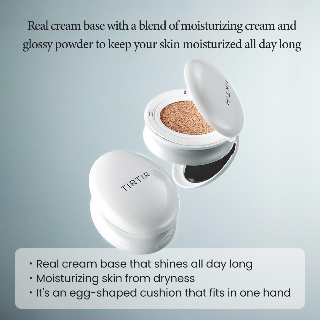 Foto 3 pulgar | Cushion Tirtir My Glow Cream Mini 21n, Color Marfil, 4,5 Ml, 24 Horas - Venta Internacional.