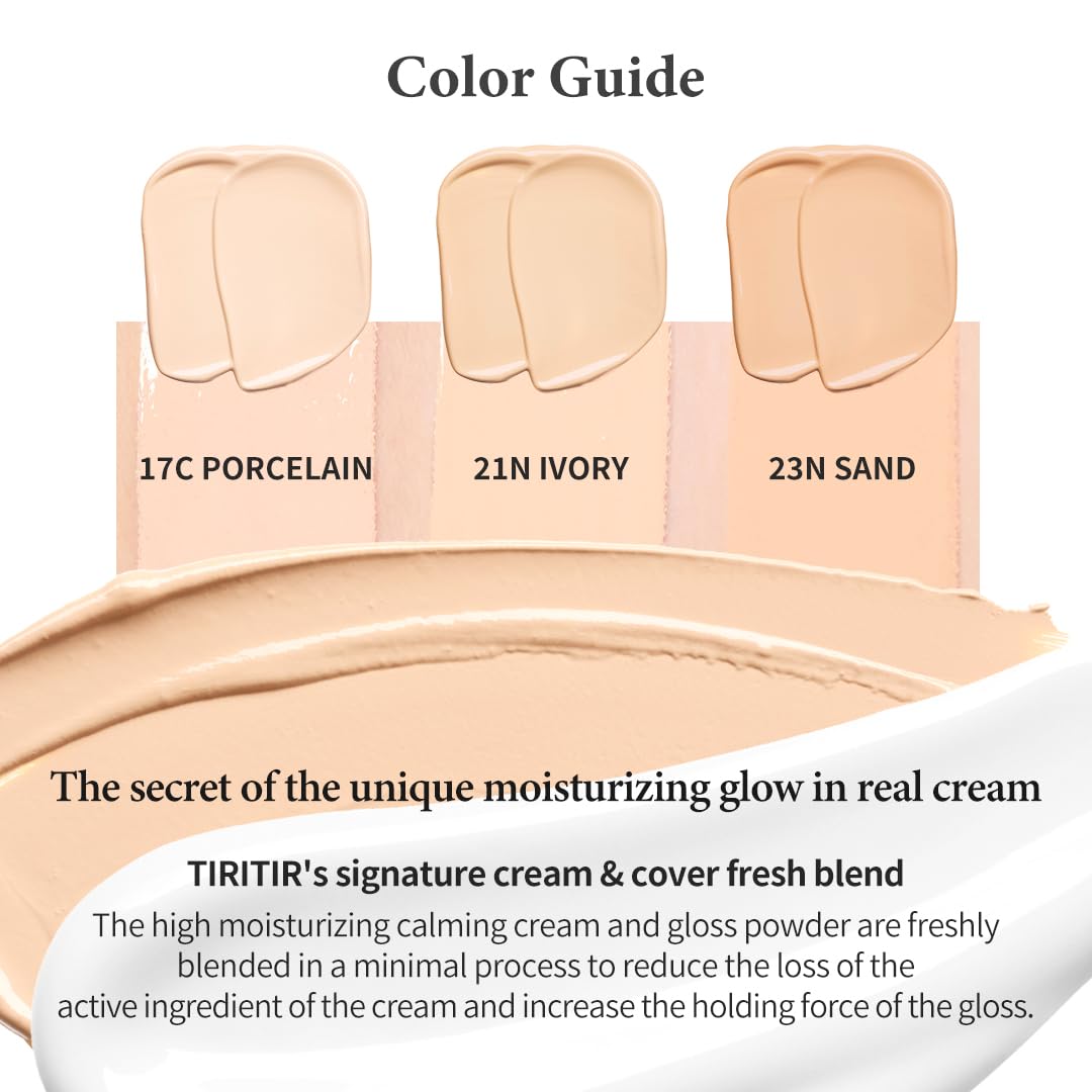 Foto 8 pulgar | Cushion Tirtir My Glow Cream Mini 21n, Color Marfil, 4,5 Ml, 24 Horas - Venta Internacional.
