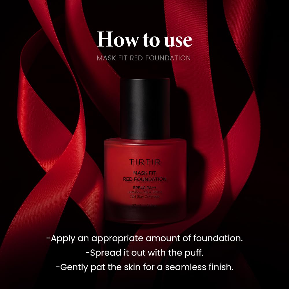 Foto 7 | Máscara Foundation Tirtir Fit Red High Coverage 17, Porcelana - Venta Internacional.