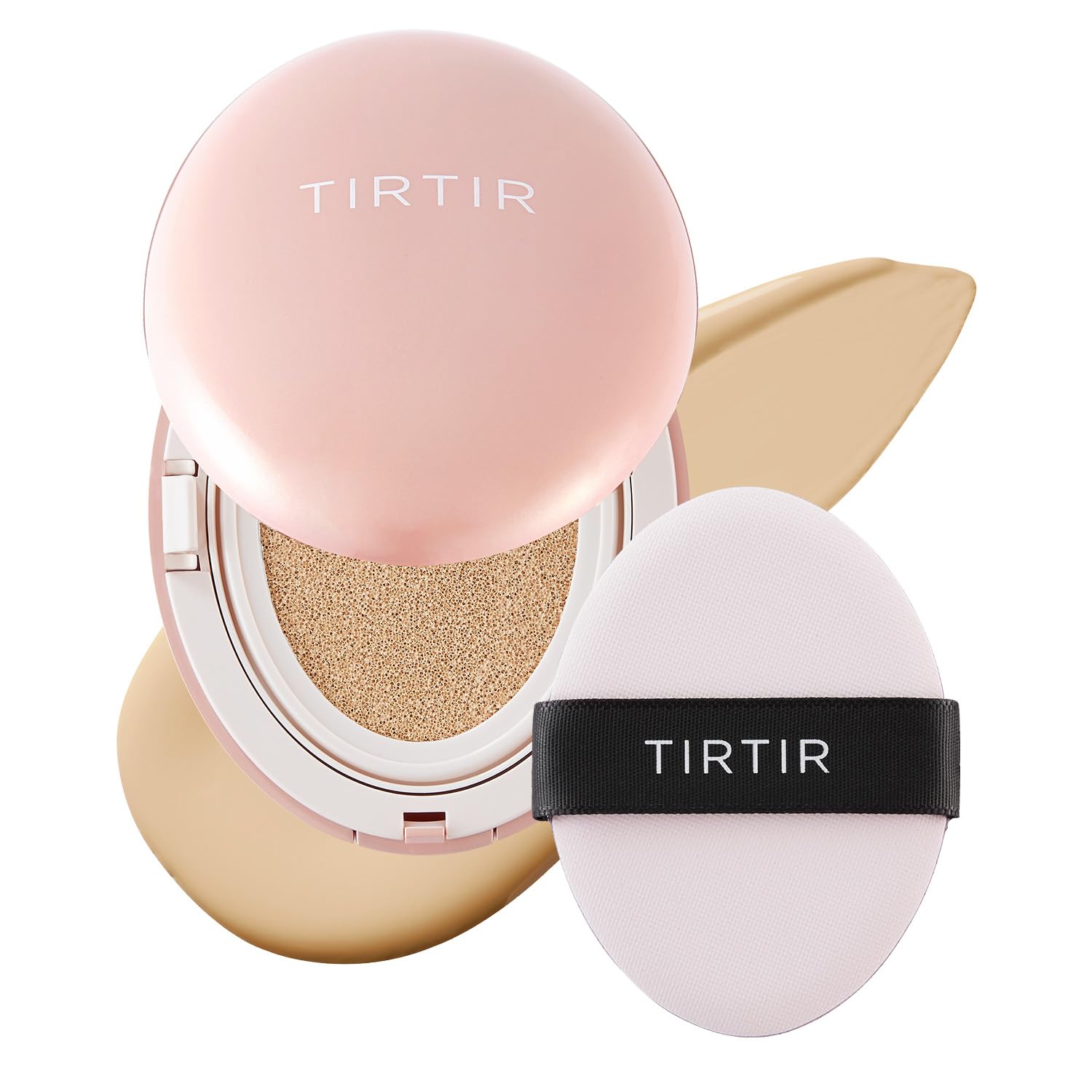 Mascarilla Tirtir De Cushion Foundation, Para Todo Tipo De Funda, Rosa #21w, Marfil Natural - Venta Internacional.