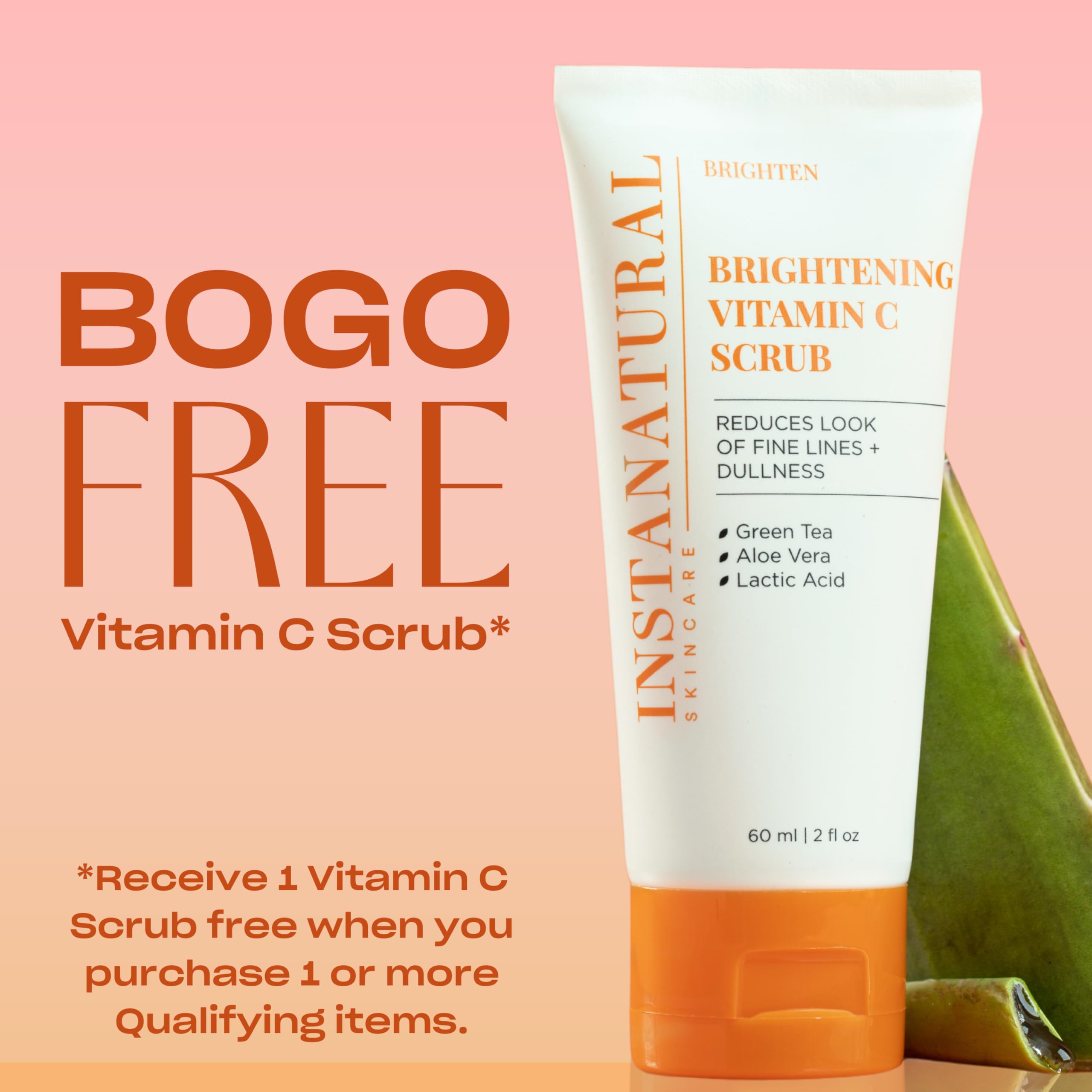 Foto 3 pulgar | Spray Fijador De Protección Solar Instanatural Vitamina C Spf 30 60 Ml - Venta Internacional.