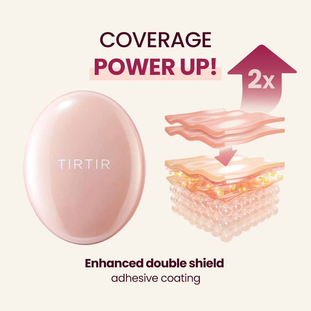 Foto 3 pulgar | Cushion Foundation Tirtir Mask Fit All Cover, Rosa, 18 Ml - Venta Internacional.