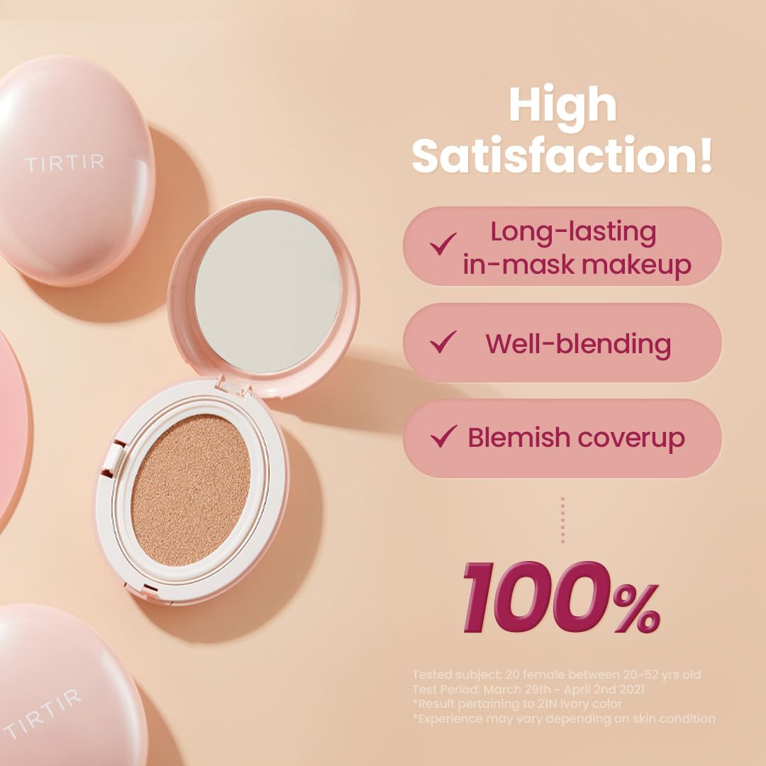 Foto 4 pulgar | Cushion Foundation Tirtir Mask Fit All Cover, Rosa, 18 Ml - Venta Internacional.