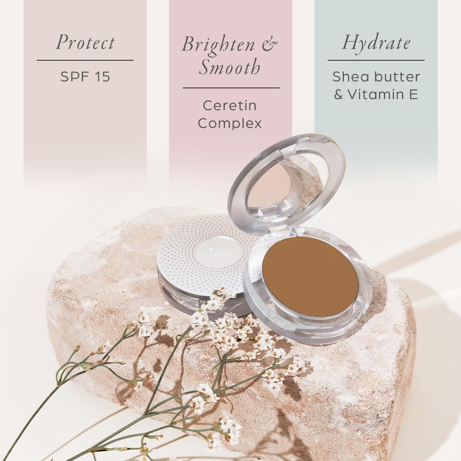 Foto 4 | Base De Maquillaje En Polvo Pur Beauty 4 En 1 Con Spf 15 Cocoa - Venta Internacional.