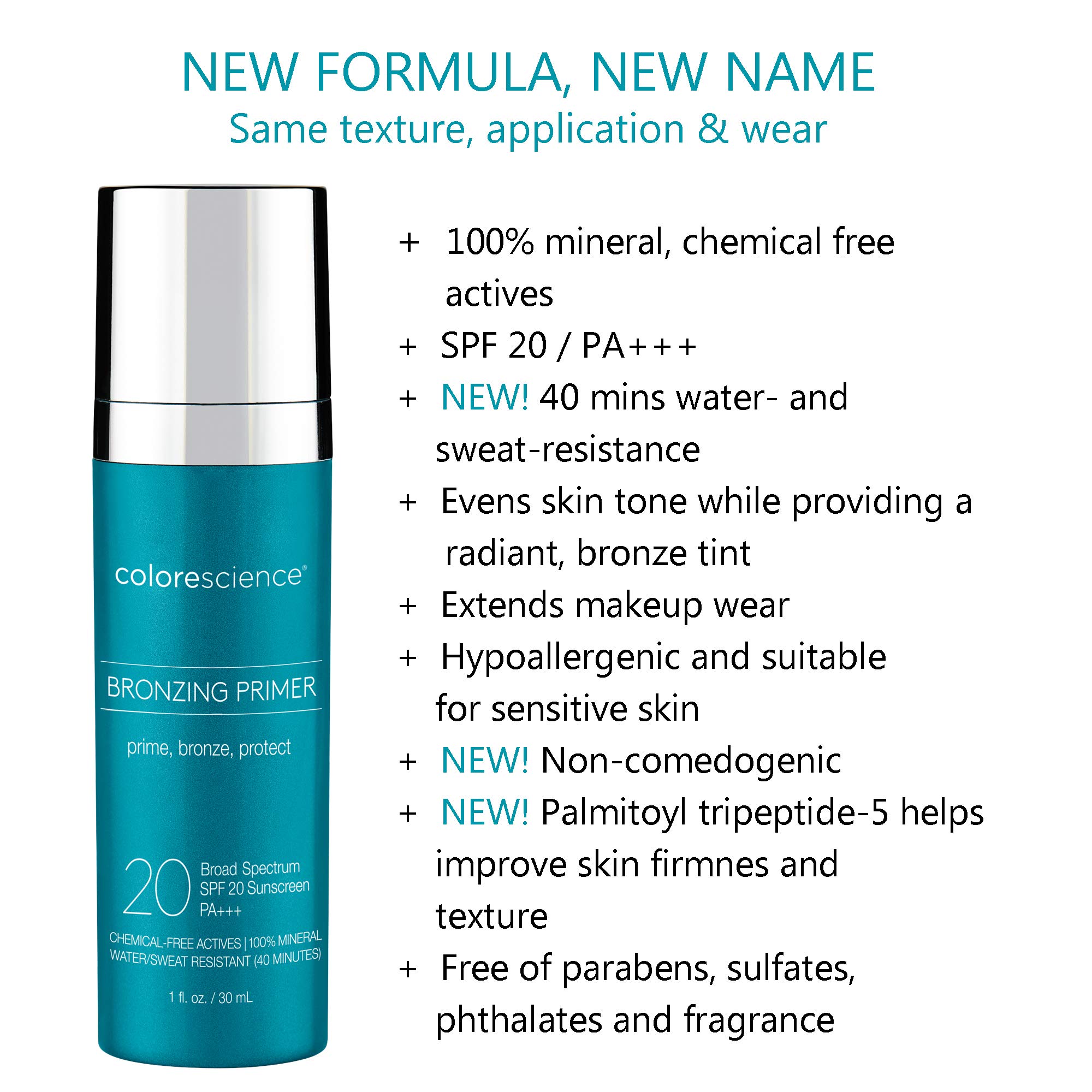 Foto 3 pulgar | Primer Colorescience Bronceador Spf 20, 30 Ml, Resistente Al Agua - Venta Internacional.