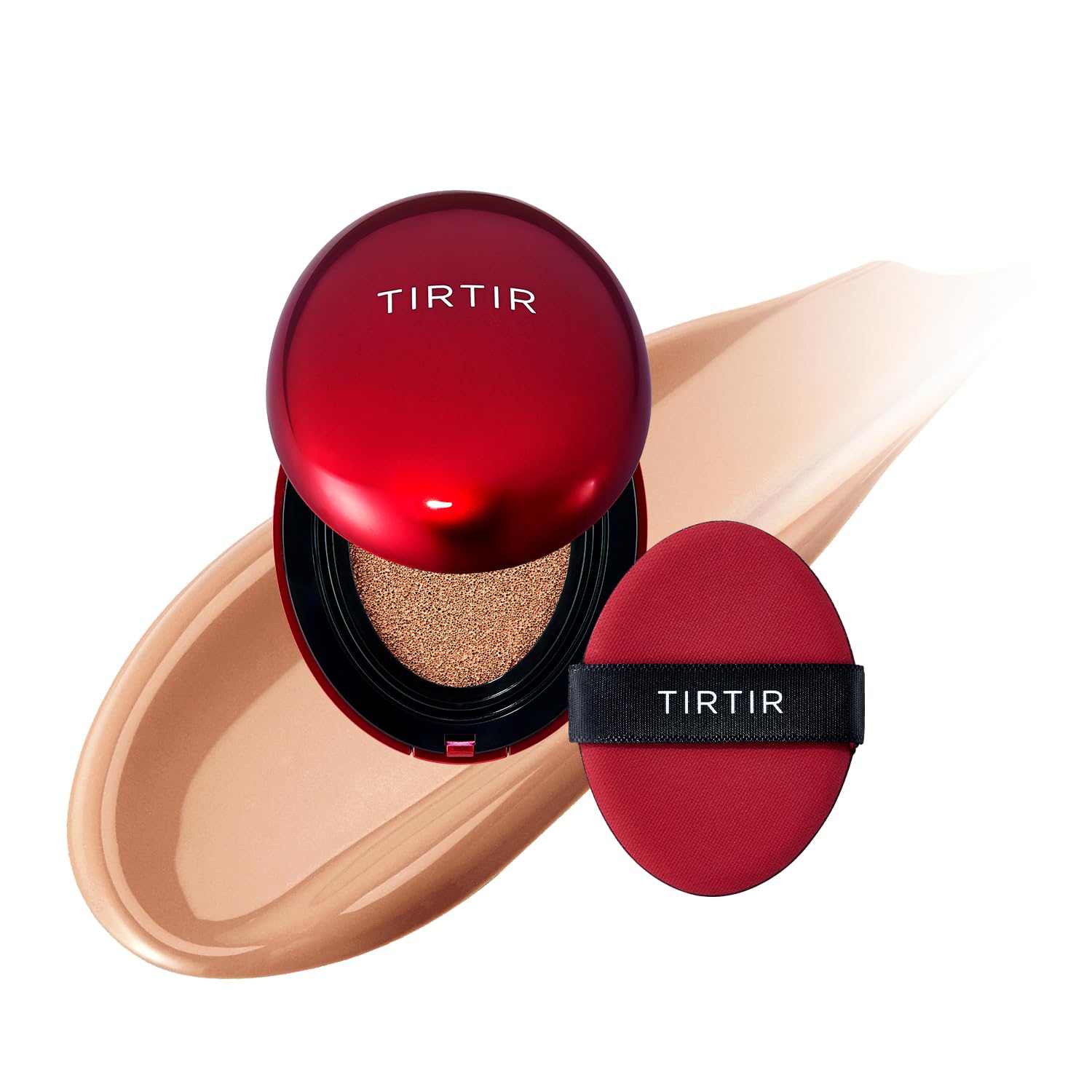 Mascarilla Tirtir De Cushion Foundation, Tamaño Pequeño, 4,5 Ml, Color Rojo, #33c - Venta Internacional.