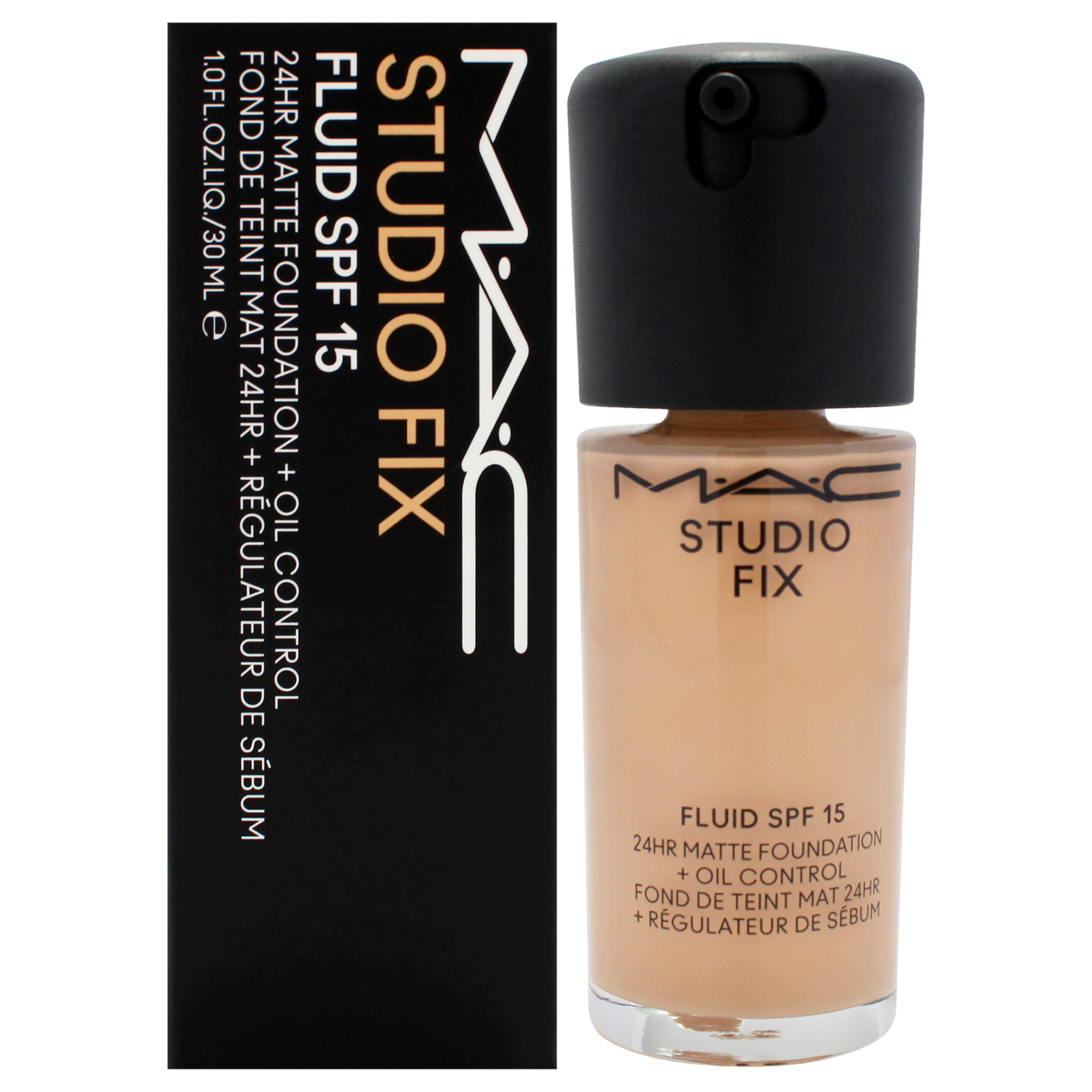 Foto 1 | Base Mac Studio Fix Fluid, Spf 15, 24 Horas, Mate Nc27, 30 Ml - Venta Internacional.