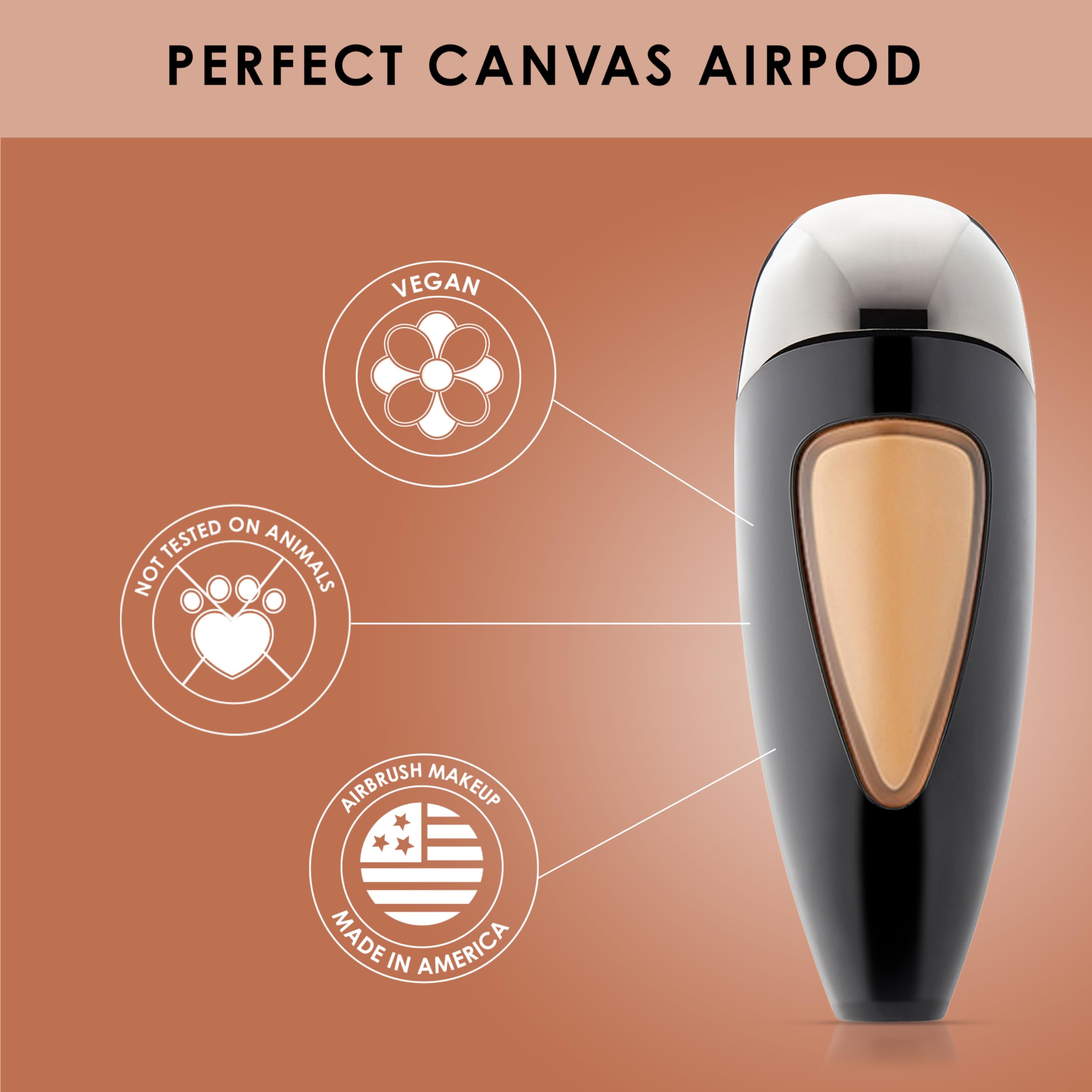 Foto 3 pulgar | Base De Maquillaje Para Aerógrafo Temptu Perfect Canvas Hydra Lock, 12 Ml - Venta Internacional.