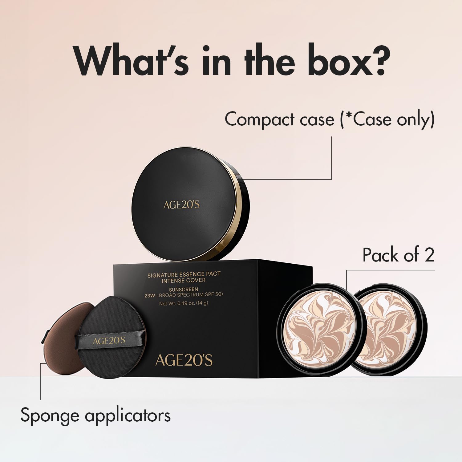 Foto 6 pulgar | Cushion Foundation Age 20 Signature Essence Pact Spf 50+ - Venta Internacional.