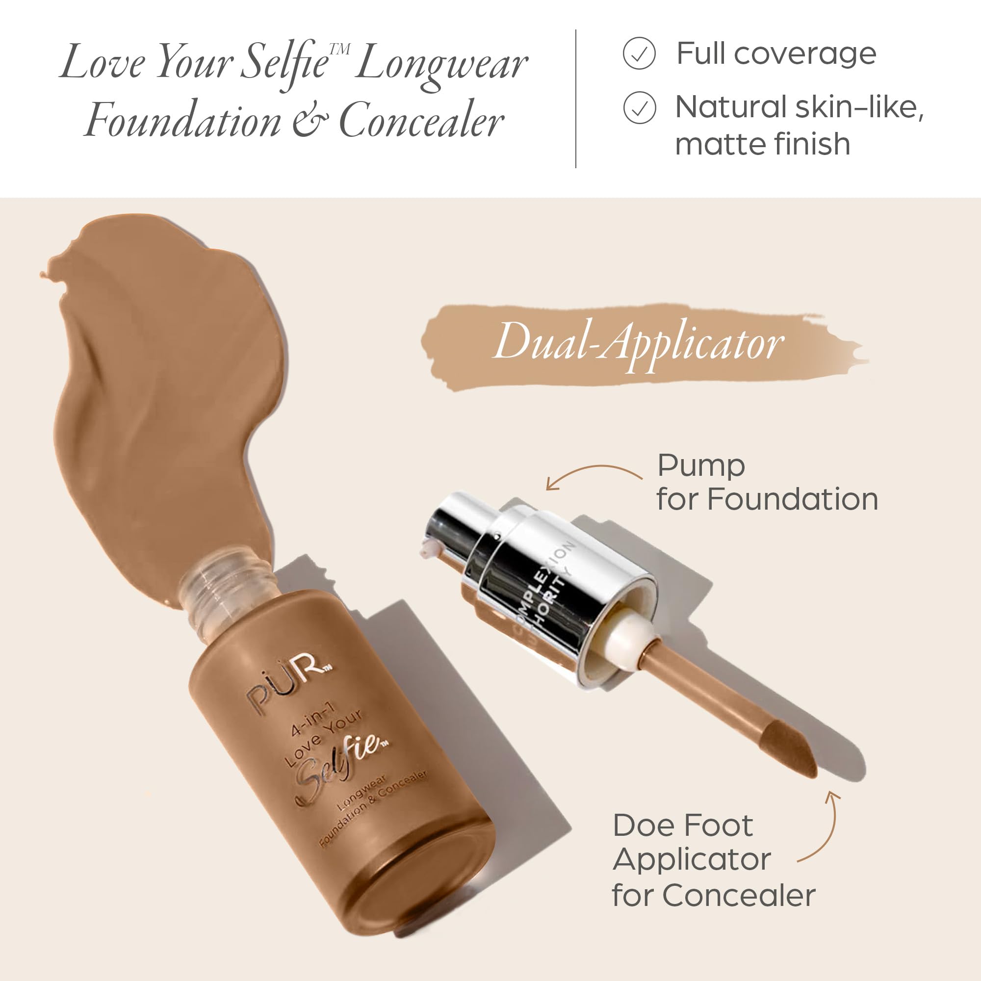 Foto 3 pulgar | Base Y Corrector Pür Minerals Love Your Selfie 4 En 1 - Venta Internacional.