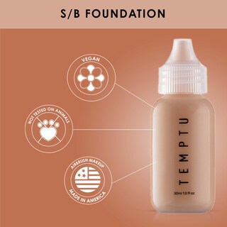 Foto 2 | Base De Maquillaje Para Aerógrafo Temptu S/b Silicone 006 Toffee 120 Ml - Venta Internacional.
