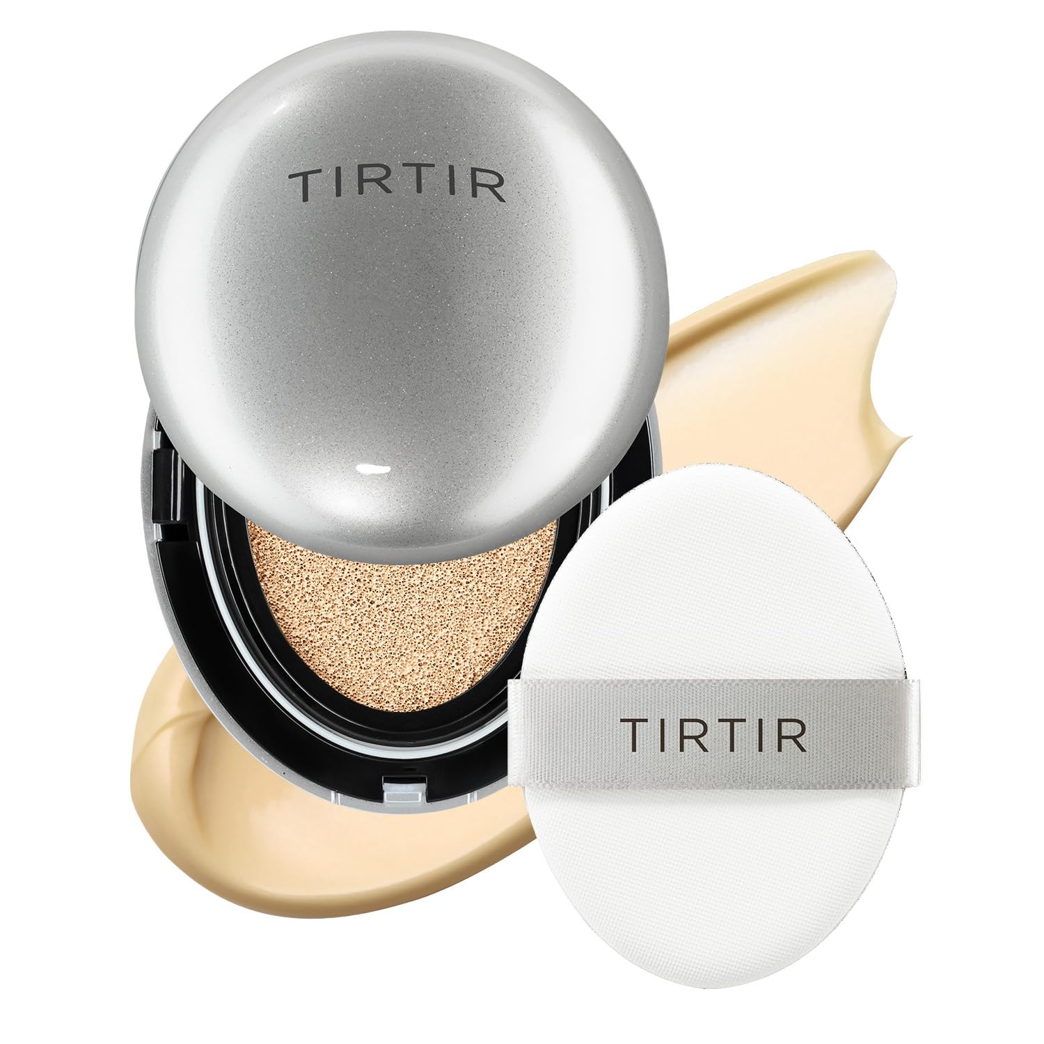 Cushion Foundation Tirtir Mask Fit Aura Silver #21w Natural Ivory - Venta Internacional.