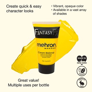 Foto 2 | Pintura Facial Y Corporal Mehron Makeup Fantasy Fx Yellow 30 Ml - Venta Internacional.